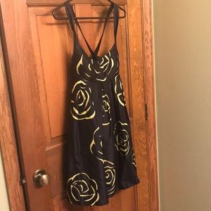 Cross cross strappy dress